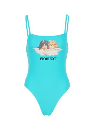 Main View - Click To Enlarge - FIORUCCI - Angel print one piece swimsuit