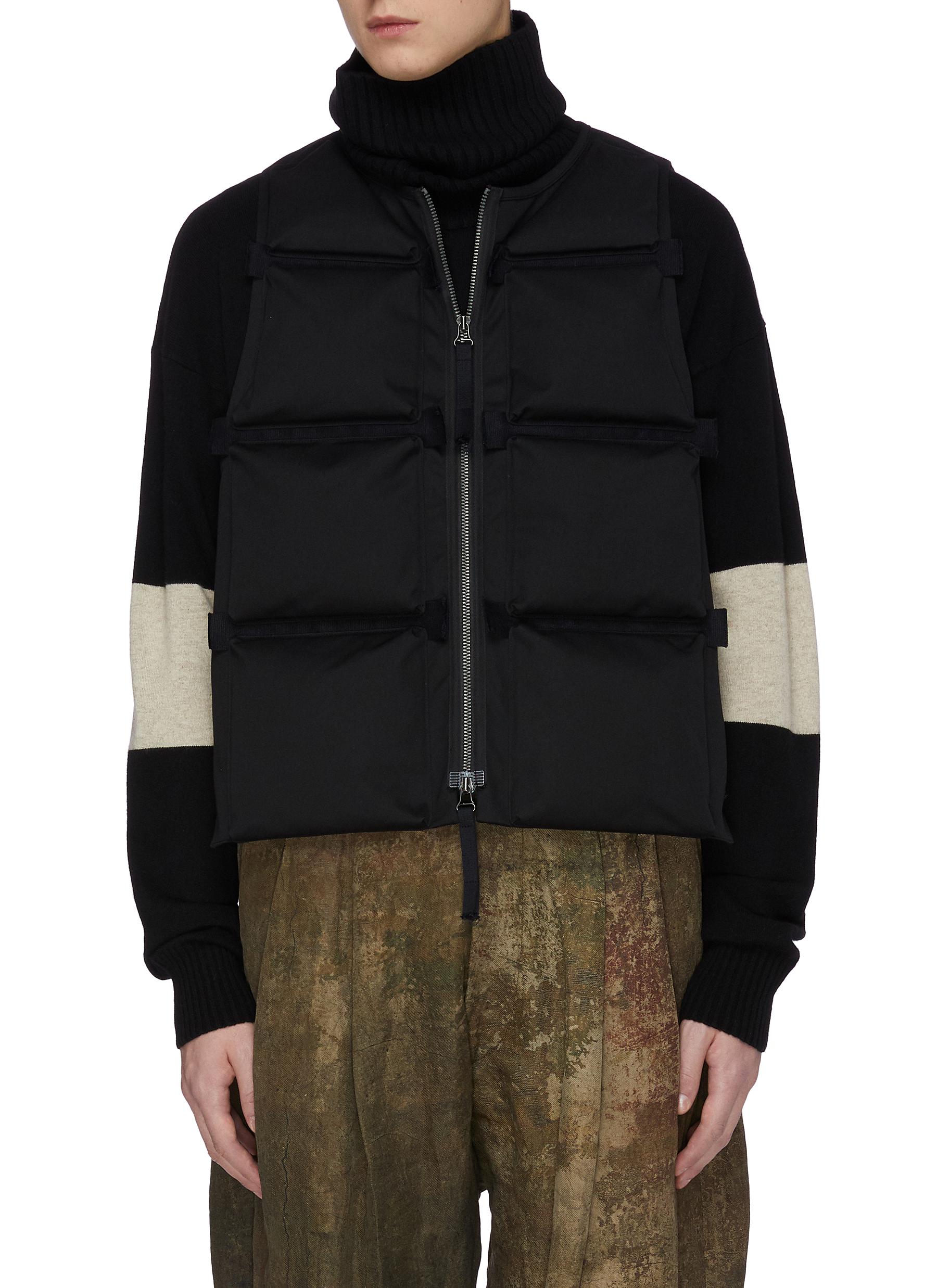 Click to view more detailed imagery on our partner's website Ziggy Chen Padded Tactical Vest In Black