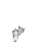 Detail View - Click To Enlarge - IOSSELLIANI - Crystal pavé panther head ring