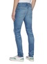 Back View - Click To Enlarge - AMIRI - Hawaiian patch distressed skinny jeans