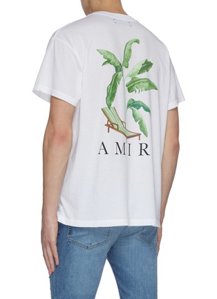 Back View - Click To Enlarge - AMIRI - Banana Tree graphic print T-shirt