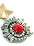 Detail View - Click To Enlarge - IOSSELLIANI - Starburst stud crystal earrings 