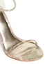 Detail View - Click To Enlarge - STUART WEITZMAN - 'Nudist' iridescent strap sandals