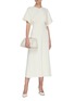 Figure View - Click To Enlarge - VICTORIA BECKHAM - Batwing midi dress
