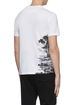 Back View - Click To Enlarge - VALENTINO GARAVANI - Dreamatic Landscape print T-shirt