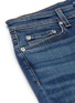  - RAG & BONE - 'Cate' asymmetric raw hem crop skinny jeans