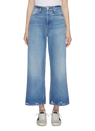 Main View - Click To Enlarge - RAG & BONE - Ruth light wash ankle wide leg jeans