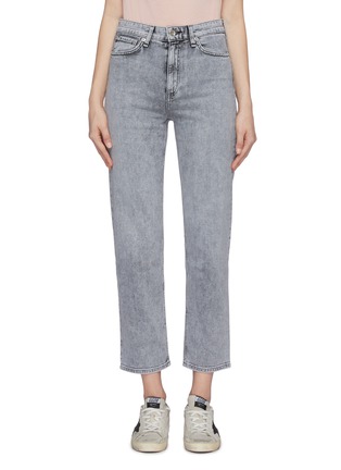 Main View - Click To Enlarge - RAG & BONE - Nina grey wash ankle cigarette jeans