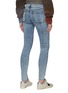 Back View - Click To Enlarge - RAG & BONE - 'Cate' frayed hem skinny jeans