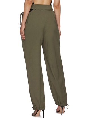 Back View - Click To Enlarge - DION LEE - Gathered Tie Hollow Out Pants
