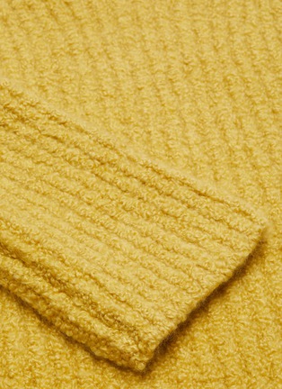  - PETAR PETROV - Boucle turtleneck cropped sweater