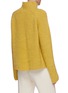 Back View - Click To Enlarge - PETAR PETROV - Boucle turtleneck cropped sweater