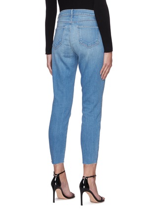Back View - Click To Enlarge - L'AGENCE - 'El Matador' crop slim jeans