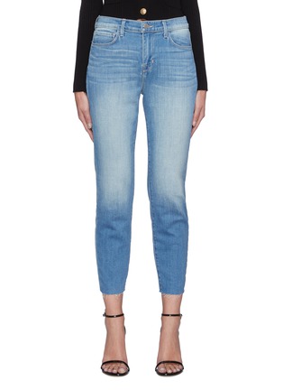 Main View - Click To Enlarge - L'AGENCE - 'El Matador' crop slim jeans