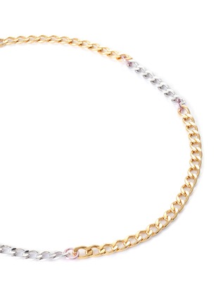 Detail View - Click To Enlarge - GAVIRIA - Disco 18k gold plated chain necklace