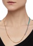 Figure View - Click To Enlarge - GAVIRIA - Disco 18k gold plated brass chain necklace