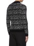 Back View - Click To Enlarge - SAINT LAURENT - 'Arachneen' abstract embroidered turtleneck sweater