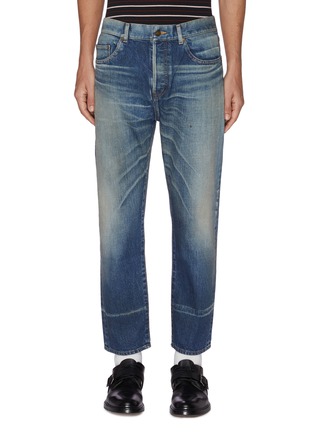 Main View - Click To Enlarge - SAINT LAURENT - High rise straight jeans