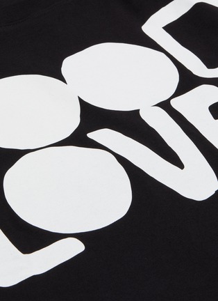  - VALENTINO GARAVANI - 'Good Lover' contrast patch cotton T-shirt
