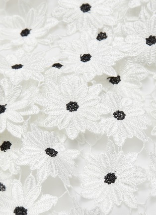 Detail View - Click To Enlarge - SELF-PORTRAIT - Daisy lace mini dress