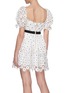 Back View - Click To Enlarge - SELF-PORTRAIT - Daisy lace mini dress