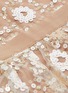 Detail View - Click To Enlarge - SELF-PORTRAIT - Floral sequin cape sleeve midi dress