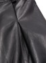  - SELF-PORTRAIT - Belted faux leather culottes
