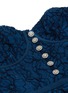 Detail View - Click To Enlarge - SELF-PORTRAIT - 'Petrol' Off shoulder lace dress