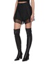Detail View - Click To Enlarge - SELF-PORTRAIT - Tailored lace trim shorts