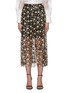 Main View - Click To Enlarge - SELF-PORTRAIT - Sequin embellished mesh midi skirt