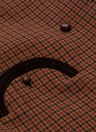  - BLAZÉ MILANO - 'Rembrandt Everynight' houndstooth print blazer