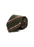 Main View - Click To Enlarge - STEFANOBIGI MILANO - Stripe silk wool blend tie