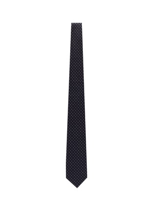 Figure View - Click To Enlarge - STEFANOBIGI MILANO - Pin embroidered cashmere tie