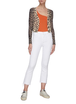 womens white jeans frayed hem