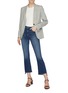 Figure View - Click To Enlarge - MOTHER - 'The Insider' bootcut crop jeans