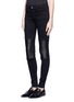 Front View - Click To Enlarge - J BRAND - Hewson leather-panel pants
