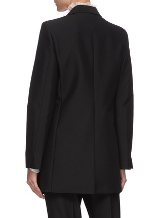 Back View - Click To Enlarge - PHILOSOPHY DI LORENZO SERAFINI - Single breasted tailored jacket