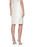 Back View - Click To Enlarge - PHILOSOPHY DI LORENZO SERAFINI - Buttoned pencil skirt