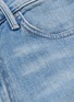  - MOTHER - 'The Hustler' Ankle Fray Crop Flared Denim Jeans