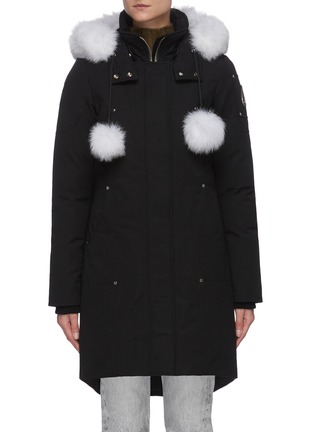 Main View - Click To Enlarge - MOOSE KNUCKLES - 'Core Stirling' fox fur trim duck down parka