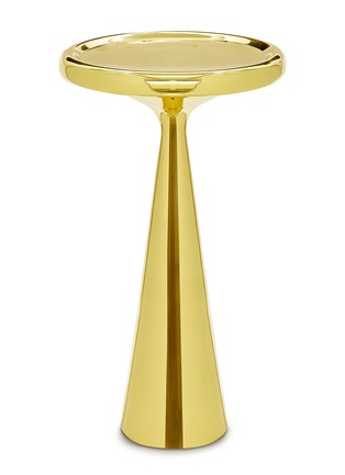 Main View - Click To Enlarge - TOM DIXON - Spun tall brass table
