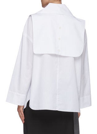 Back View - Click To Enlarge - TIBI - 'Miles' Flapped shirt