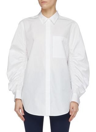 Main View - Click To Enlarge - 3.1 PHILLIP LIM - Gathered sleeve shirt
