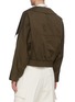 Back View - Click To Enlarge - 3.1 PHILLIP LIM - Exaggerated collar twill jacket