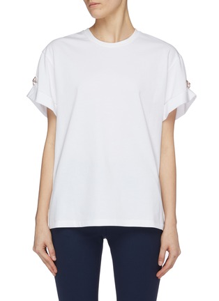 Main View - Click To Enlarge - 3.1 PHILLIP LIM - Sleeve hook T-shirt