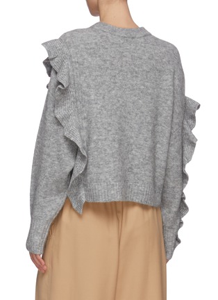 Back View - Click To Enlarge - 3.1 PHILLIP LIM - 'Lofty' ruffle trim sweater