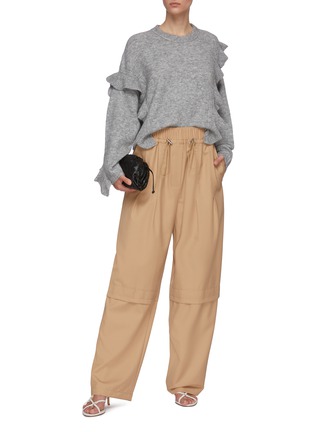 Figure View - Click To Enlarge - 3.1 PHILLIP LIM - 'Lofty' ruffle trim sweater