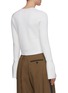 Back View - Click To Enlarge - 3.1 PHILLIP LIM - Tulip sleeve rib knit top