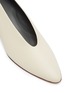 Detail View - Click To Enlarge - GRAY MATTERS - Gemma' metallic sculptural heel leather pumps