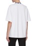 Back View - Click To Enlarge - ACNE STUDIOS - Face motif ribbed mock neck T-shirt